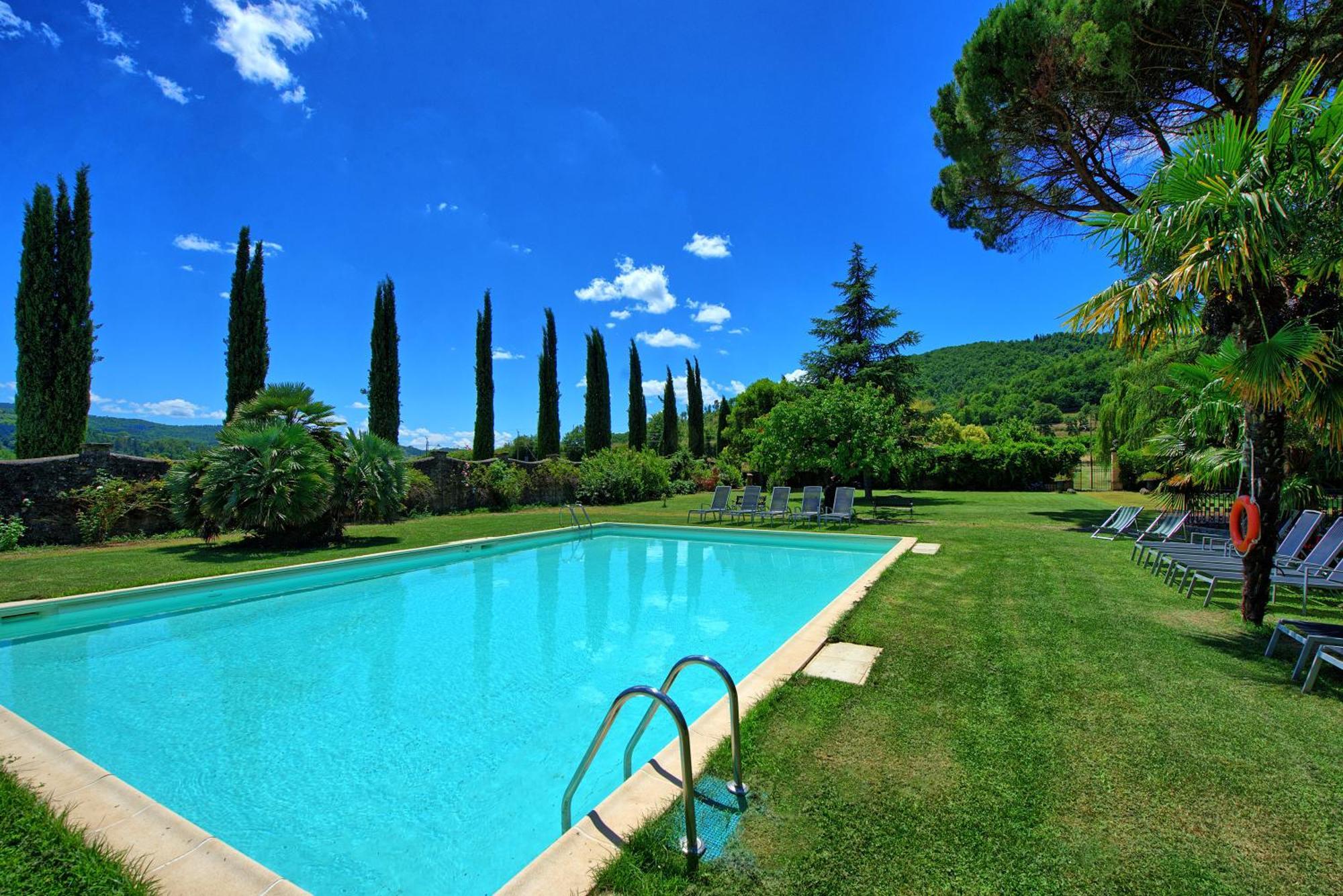 Villa Capolona By Posarellivillas Calbenzano 외부 사진
